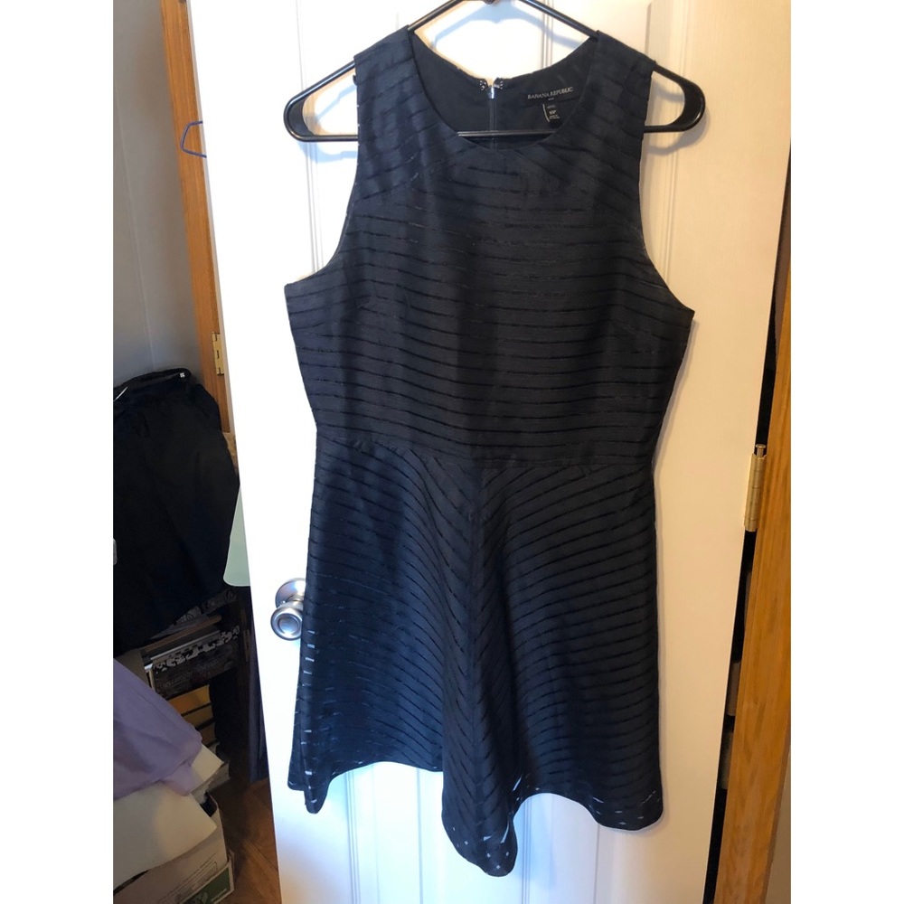 Navy Banana Republic Dress